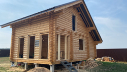 август 2022 окосячка проемов бани #1236