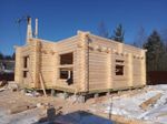 #1209 28.02.2022 продолжение сборки сруба
