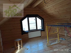 Срубы домов-коттеджей из бревна