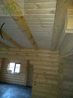 Срубы домов-коттеджей из бревна