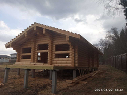 сборка #1122 одноэтажного коттеджа