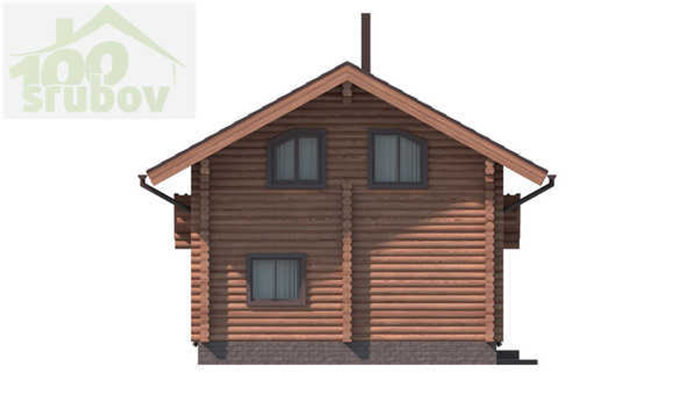 Из бревна по проекту #971
