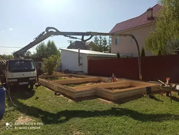 #1294 май 2023 фундамент гаража