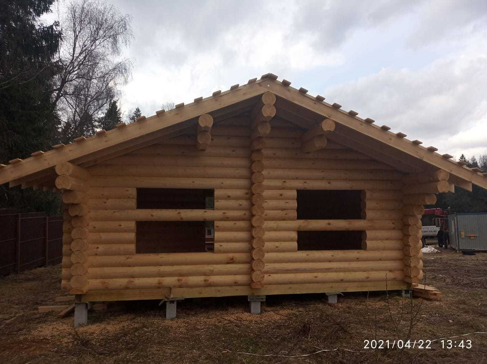 сборка #1122 одноэтажного коттеджа