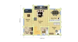 план первого этажа