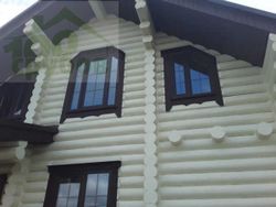 Срубы домов с мансардой 633 под усадку и отделка под ключ