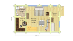 План первого этажа  #481