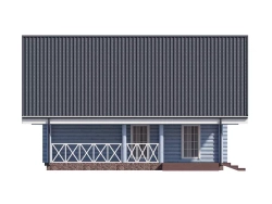 Деревянные дома с мансардой