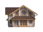 Современные дома 150 м | Мансарда срубовая
