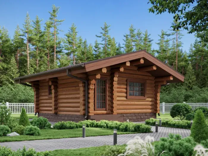 Cтроительство современных домов-бань из срубов