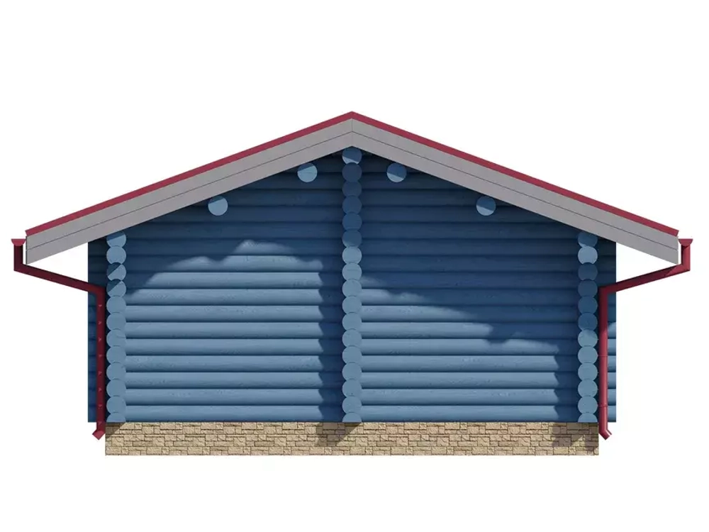 Беседка-барбекю одноэтажная