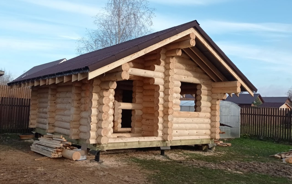 #1189 материал кровли - ондулин смарт коричневый. октябрь 2021