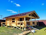 #1242 сборка бани д240мм май 2022