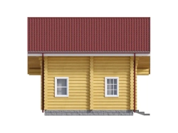 Деревянный дачный дом