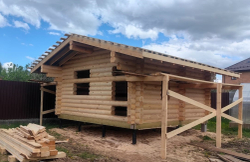 сборка бани #1537 в мае 2025