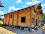 #1247 сруб дома под постоянные стропила, июнь 2022