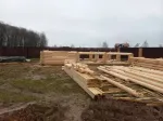 #1306 строительство гаража, ноябрь 2022
