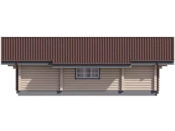 Бани с комнатой и террасой