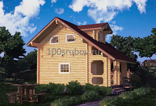 Дом из бревна