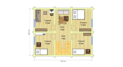 План мансарды #1284