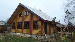 Фото дома из бревна #481