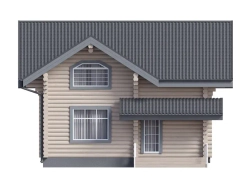 Срубы-дома с тремя спальнями