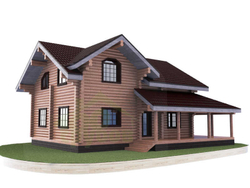 Дома #848 из бревна