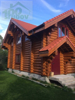 Беревенчатые коттеджи-срубы