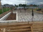#1376 устройство фундамента бани в июле 2023