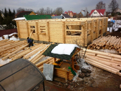 Срубы проекты домов с эркером и вторым светом