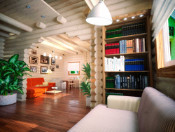 Срубы проекты домов с эркером и вторым светом