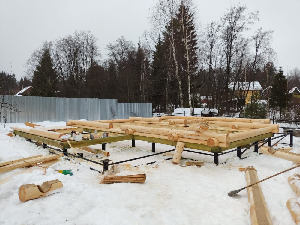 #1197 собран первый венец