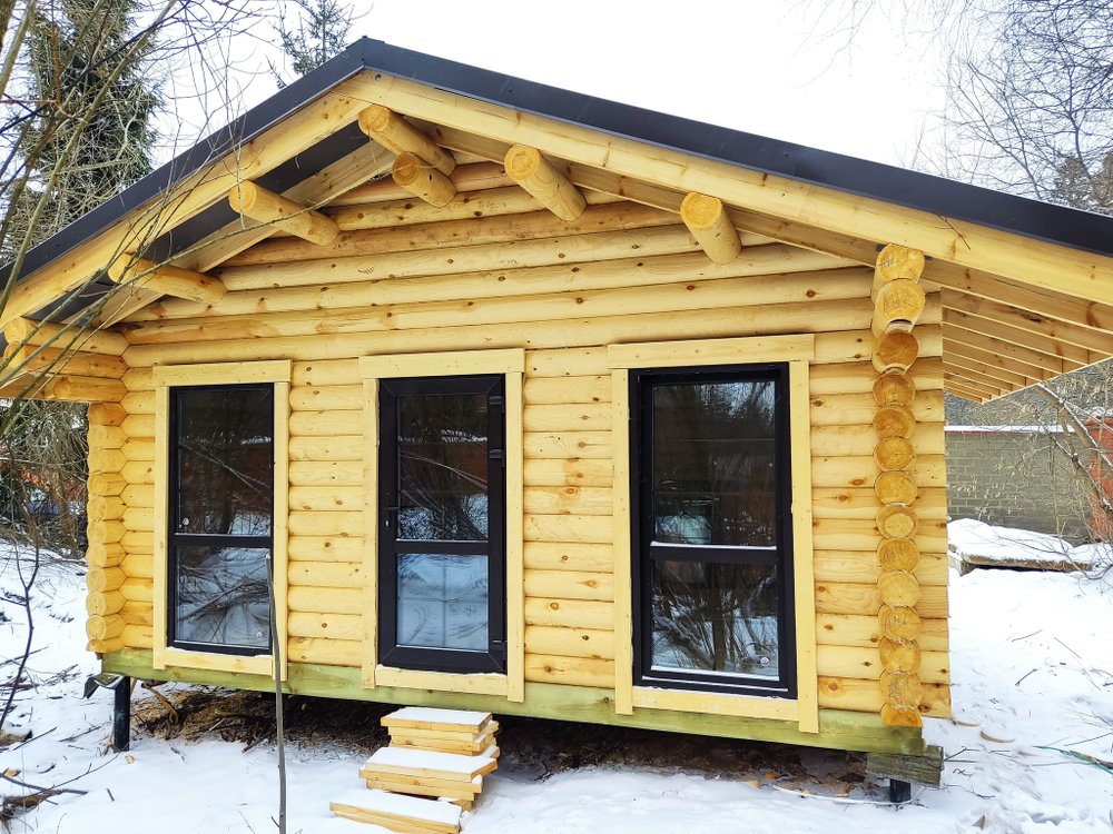 март 2022 дом-сруб сдан #1122