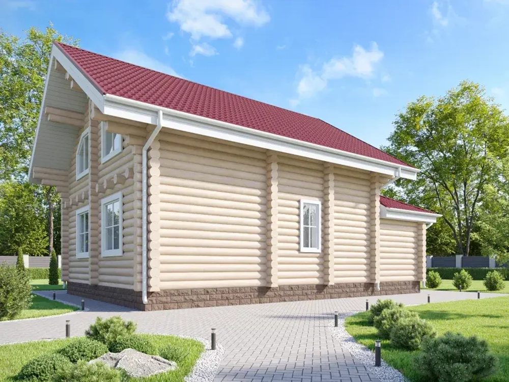 Дома 10 х 12 все из бревна