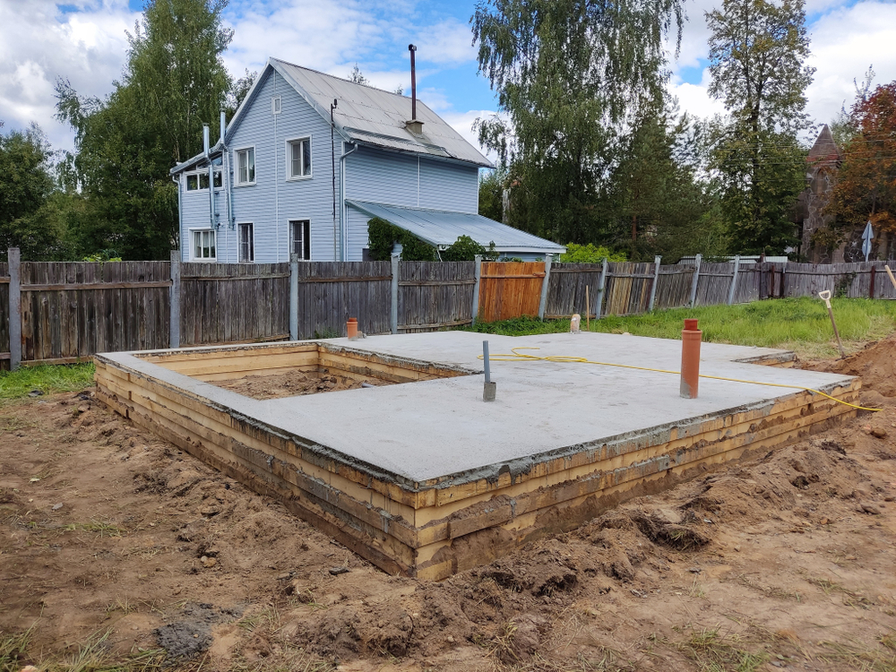устройство фундамента бани #1290, сентябрь 2022