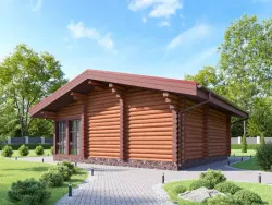 Срубы бань 8 на 9 (50 м)