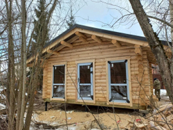 домик #1222 под металлочерепицу. март 2022.