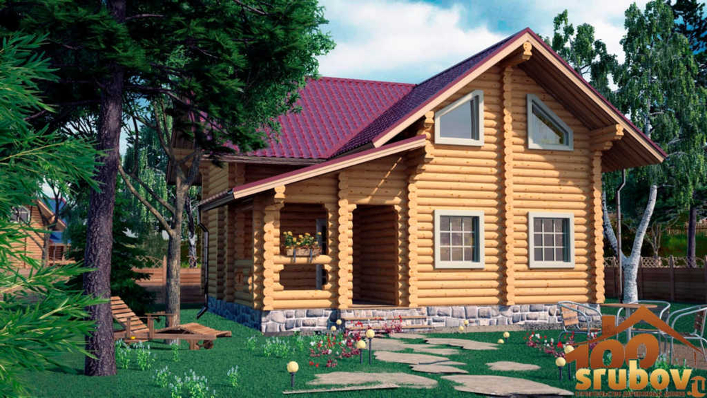 проект дома 9 x 9 #303