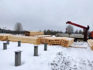 Фундаменты для строительства сруба в Московской области