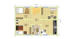 план мансарды