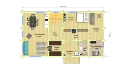 план 1 этажа