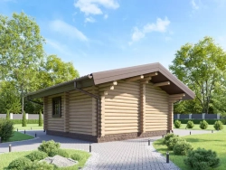 Cтроительство современных домов-бань из срубов