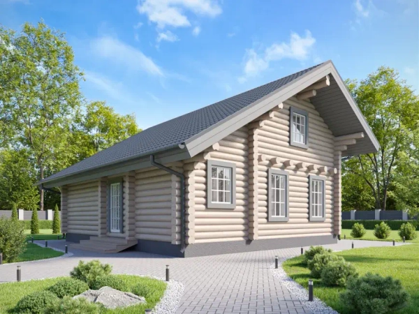 Дом-сруб 9 х 10: 6 спален