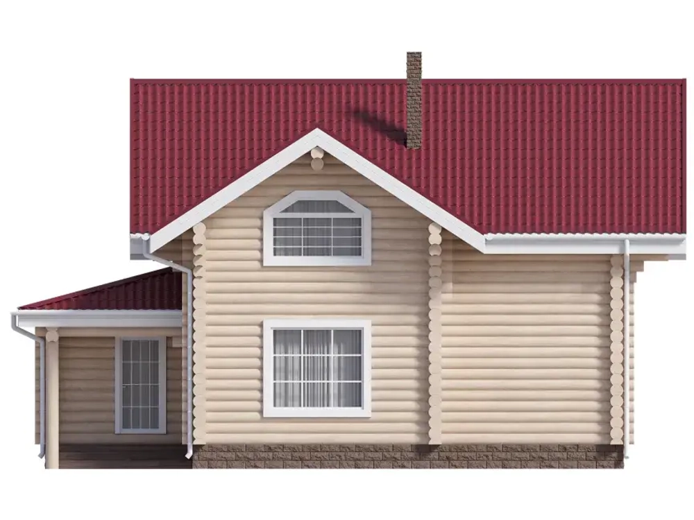 Дома 10 х 12 все из бревна