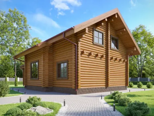 Бревенчатые дома с пятью спальнями