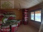 Сруб-коттедж 848: обсада (окосячка), окна, двери, водосточная система, фундамент винтовые сваи