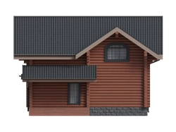 Из бревна домов проекты 150 м²