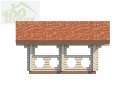 Одноэтажные беседки 4,5х6