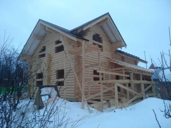 Фото дома из сруба #848