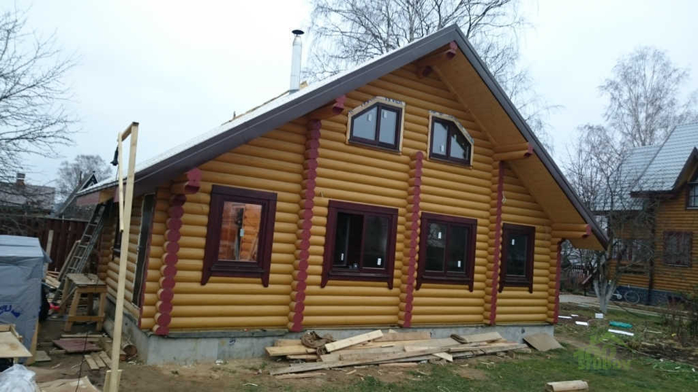 Дома из бревна #481